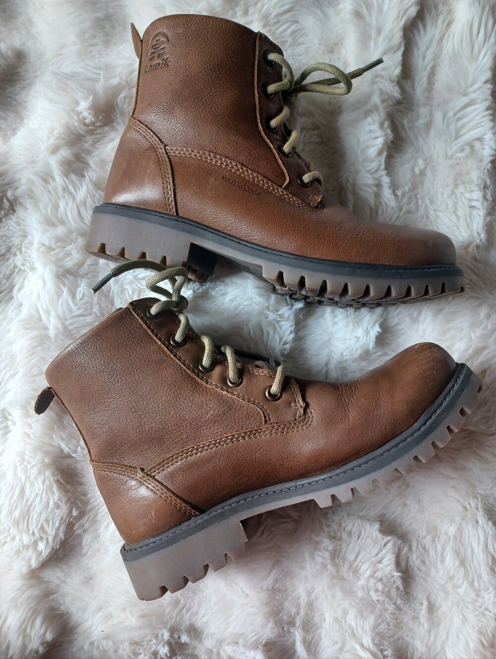 Kamik Autumn Lo Boots- Brown - Picture 3 of 17